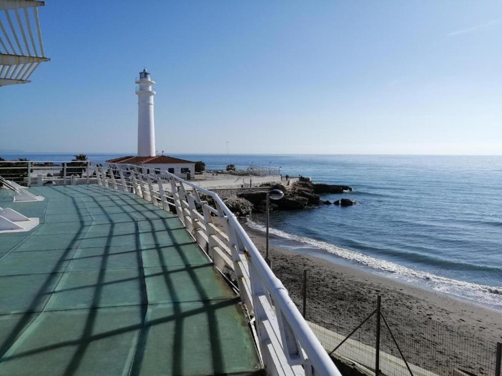 Estudio Torrox Playa- Vistas Al Mar Y Piscina Extérieur photo